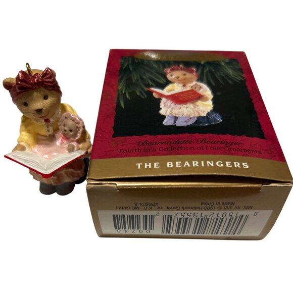 Vtg Hallmark 1993 The Bearingers Collection Ornament Set of 3 (Out Of 4) - Picture 12 of 15